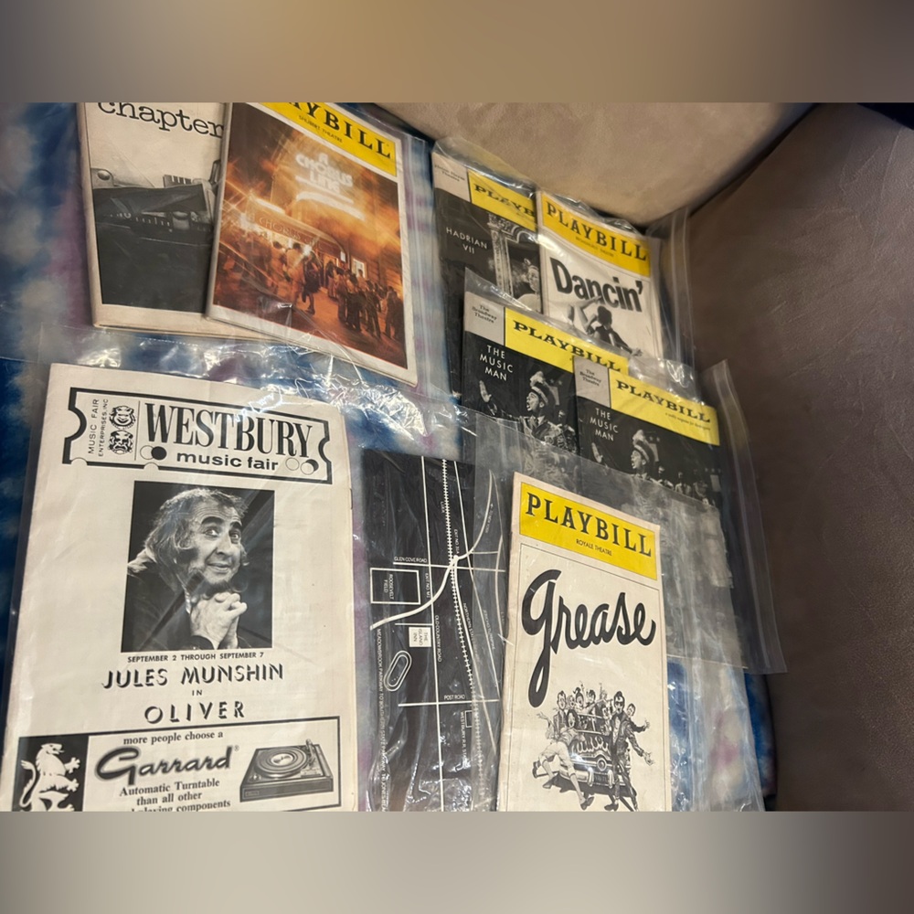 Vintage Broadway Playbill 20+ ct. Lot extra vintage gifts.